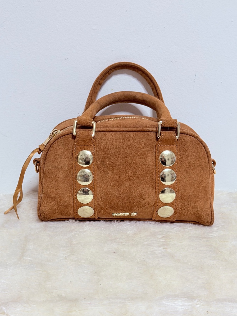 Madden Girl cognac mini bag